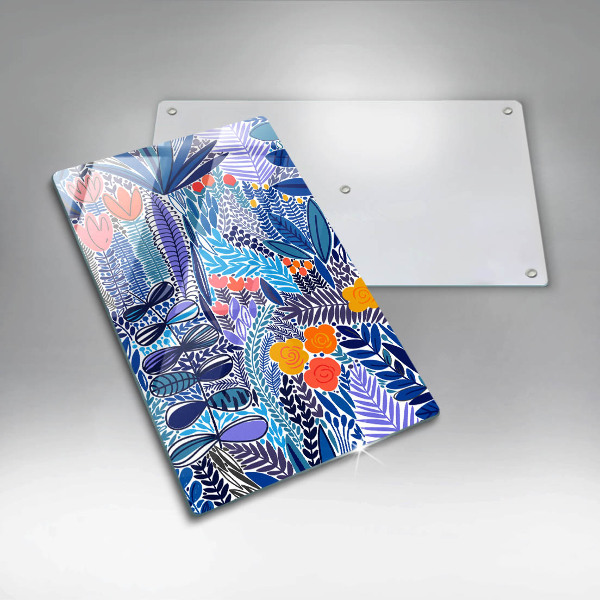 Protection plaque induction Prairie peinte