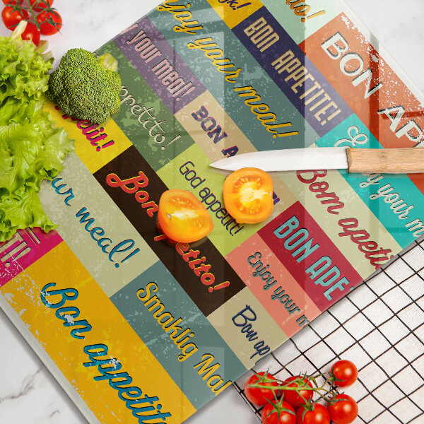 Protection plaque induction Sous-titres Bon appétit langues