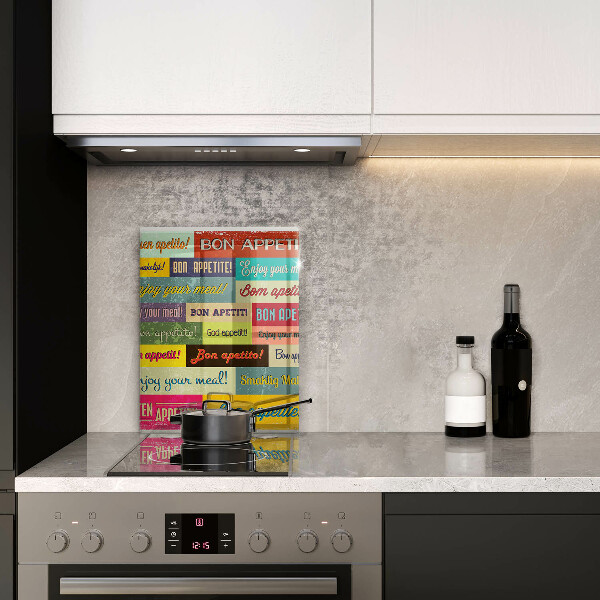 Protection plaque induction Sous-titres Bon appétit langues