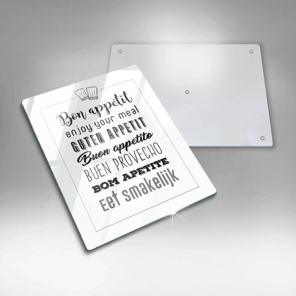 Protection plaque induction Inscription de cuisine disant