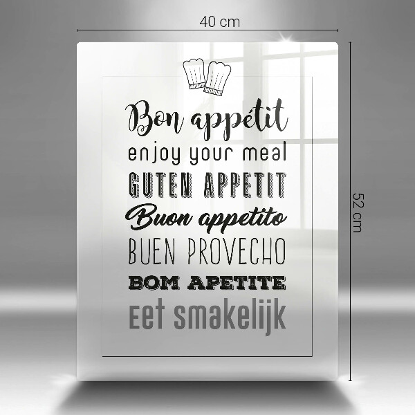 Protection plaque induction Inscription de cuisine disant