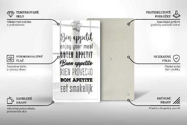 Protection plaque induction Inscription de cuisine disant