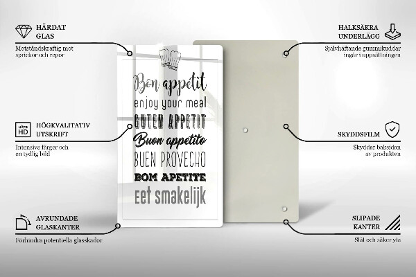 Protection plaque induction Inscription de cuisine disant