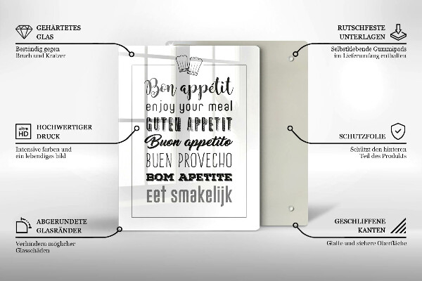 Protection plaque induction Inscription de cuisine disant