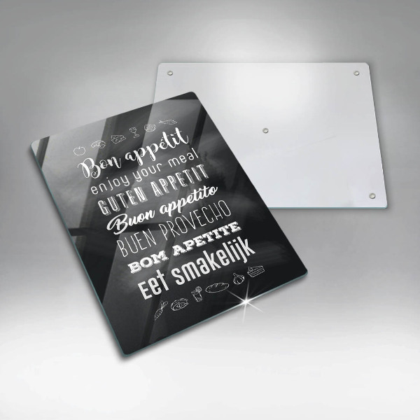 Protection plaque induction Inscription de cuisine disant