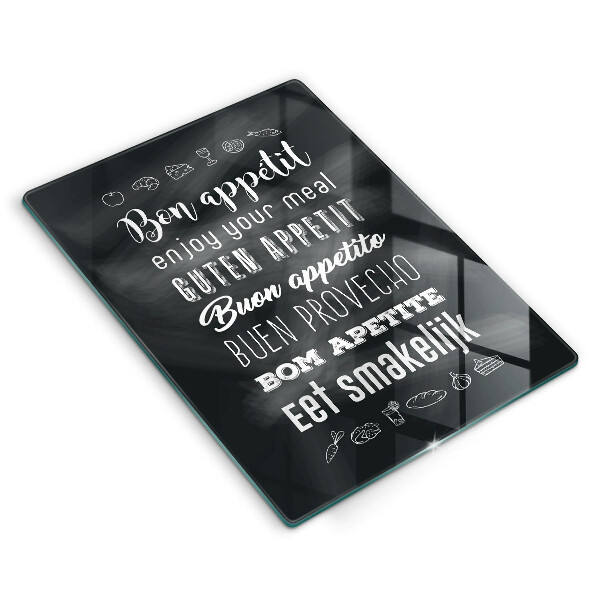 Protection plaque induction Inscription de cuisine disant