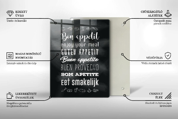 Protection plaque induction Inscription de cuisine disant