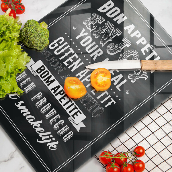 Protection plaque induction Inscription pour la cuisine phrase