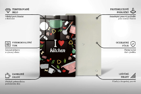 Protection plaque induction I love kitchen