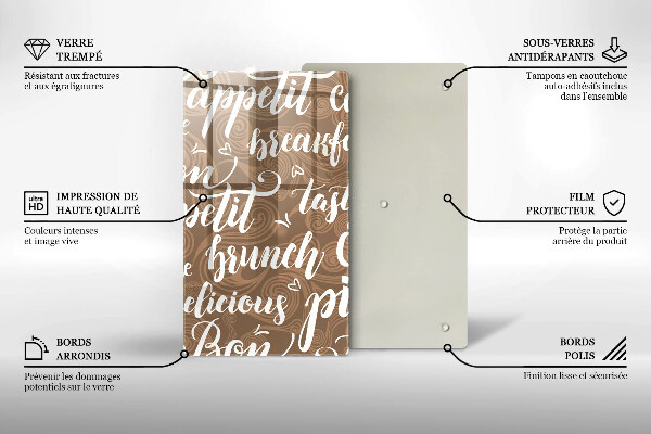 Protection plaque induction Bon appetit