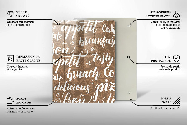 Protection plaque induction Bon appetit