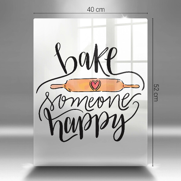 Protection plaque induction Bake someone happy