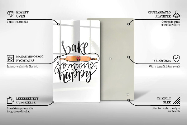 Protection plaque induction Bake someone happy