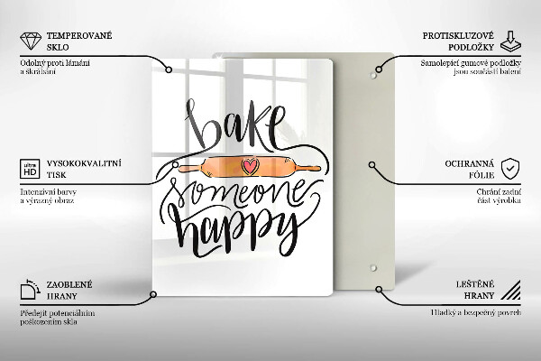 Protection plaque induction Bake someone happy