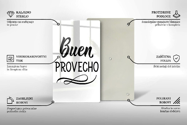 Protection plaque induction Buen provecho