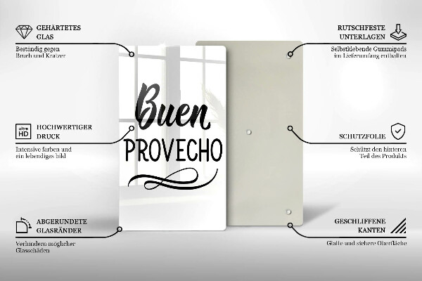 Protection plaque induction Buen provecho