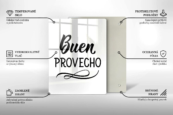 Protection plaque induction Buen provecho