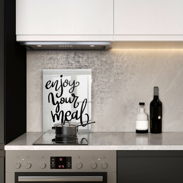 Protection plaque induction Enjoy your meal