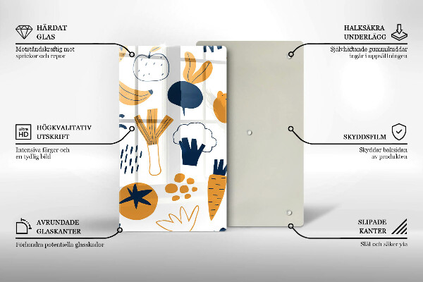 Protection plaque induction Illustration de la nourriture