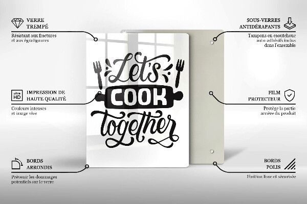 Protection plaque induction Let's cook together