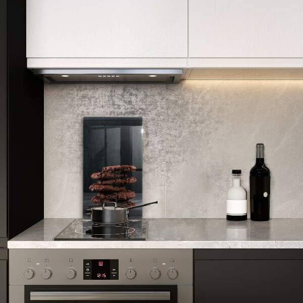 Protection plaque induction Biscuits nappés chocolat noir