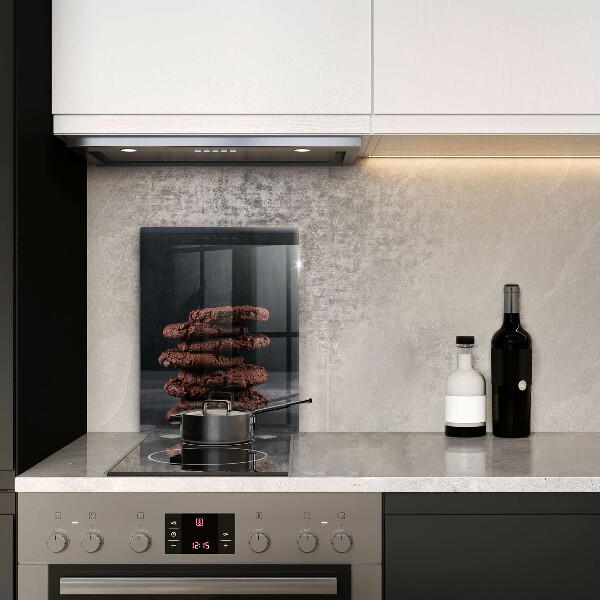 Protection plaque induction Biscuits nappés chocolat noir