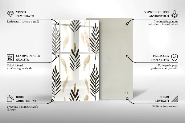 Protection plaque induction Plantes bohèmes