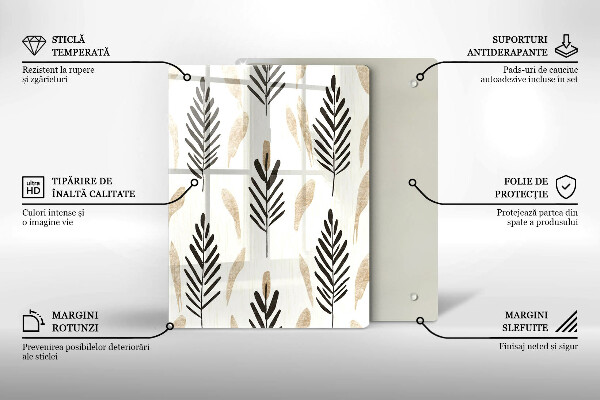 Protection plaque induction Plantes bohèmes