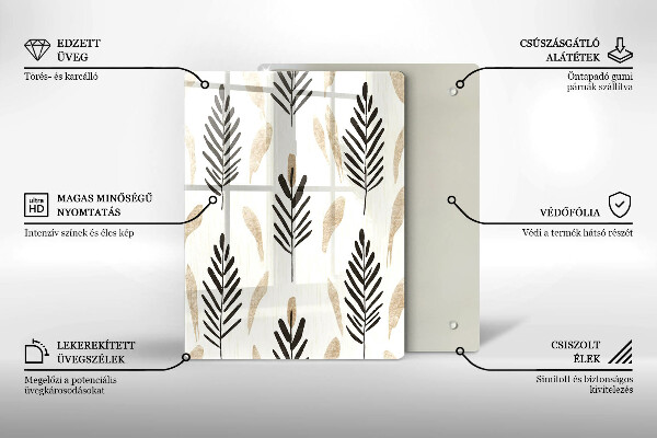 Protection plaque induction Plantes bohèmes