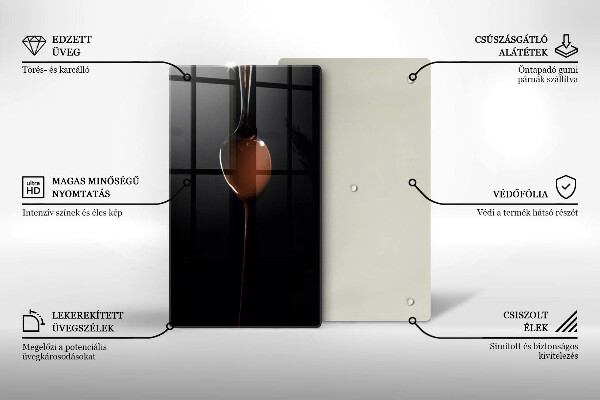 Protection plaque induction Une cuillère de chocolat