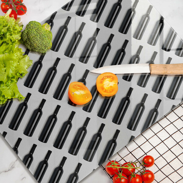 Protection plaque induction Bouteilles de vin noir