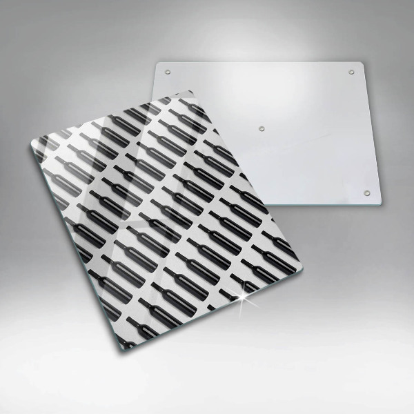 Protection plaque induction Bouteilles de vin noir