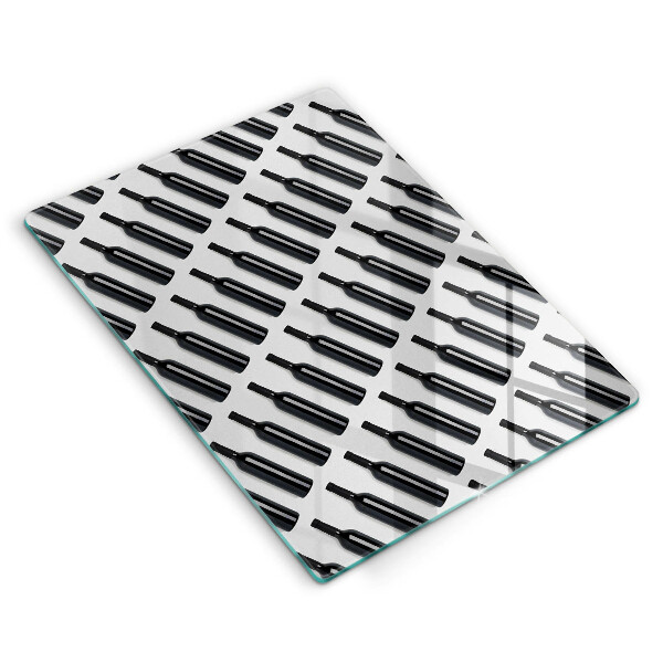 Protection plaque induction Bouteilles de vin noir