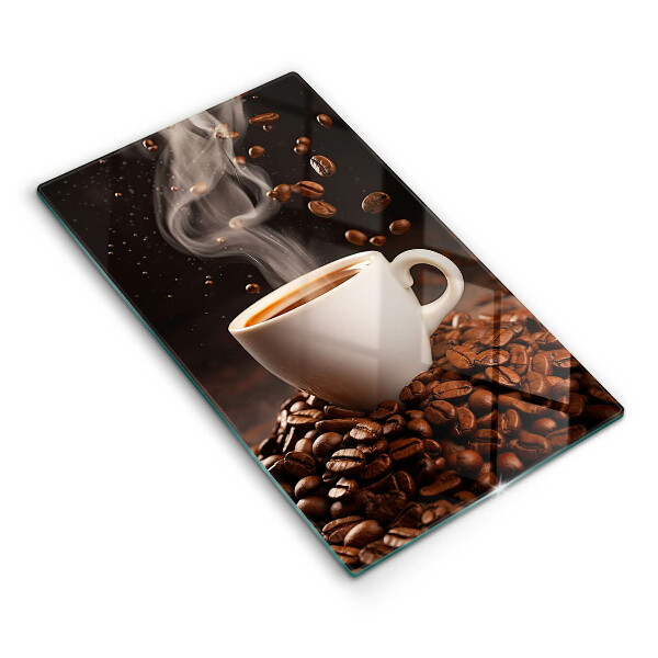 Protection plaque induction Tasse de café chaude