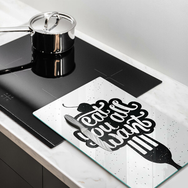 Protection plaque induction Eat all you want