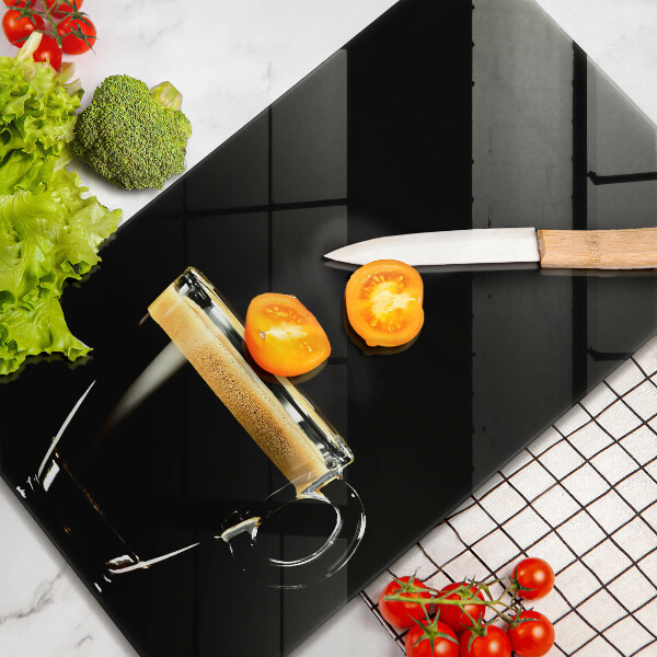 Protection plaque induction Un verre de café noir