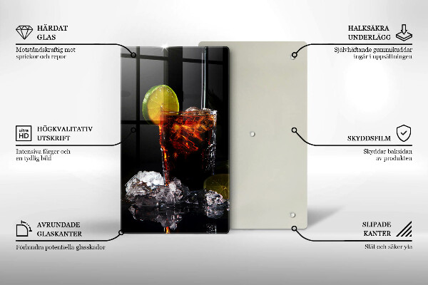 Protection plaque induction Boisson terreuse avec de la glace