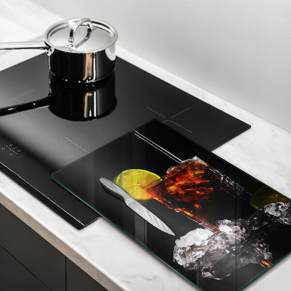 Protection plaque induction Boisson terreuse avec de la glace