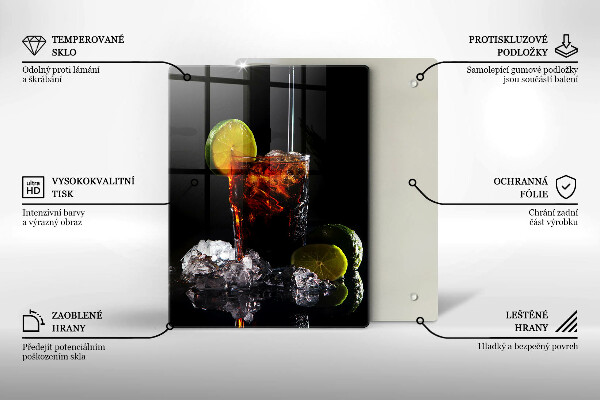 Protection plaque induction Boisson terreuse avec de la glace