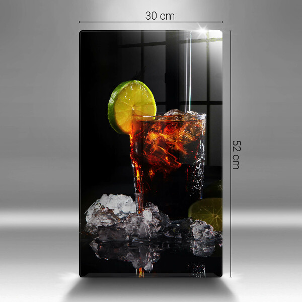 Protection plaque induction Boisson terreuse avec de la glace