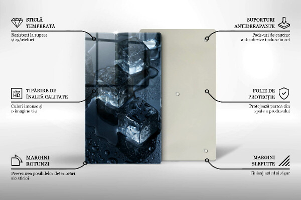 Protection plaque induction Glaçons froids