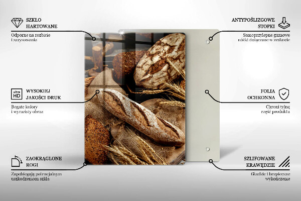 Protection plaque induction Pains de pain