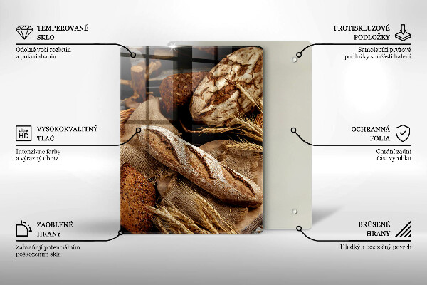 Protection plaque induction Pains de pain