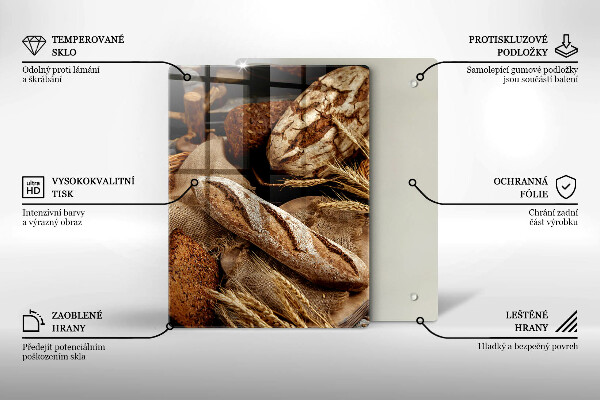 Protection plaque induction Pains de pain