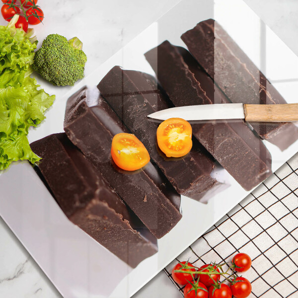 Protection plaque induction Cubes de chocolat