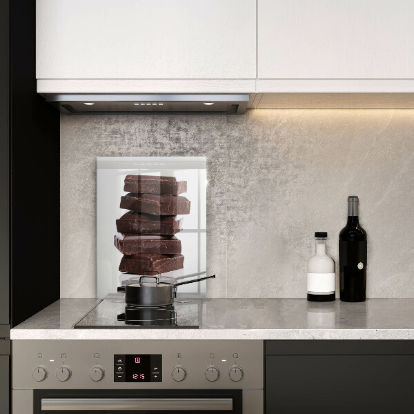 Protection plaque induction Cubes de chocolat