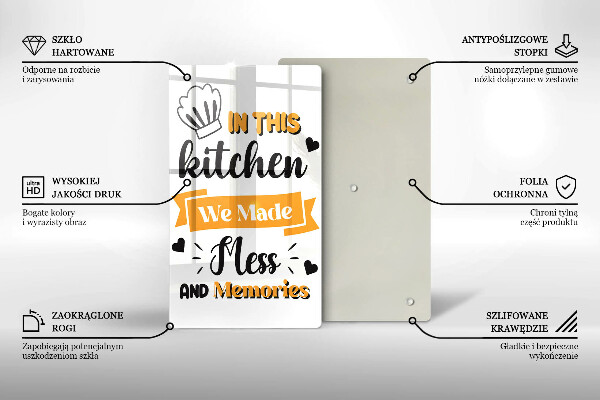 Protection plaque induction In this kitchen we made mess and memories