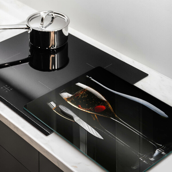 Protection plaque induction Verres de champagne