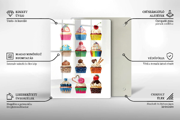 Protection plaque induction Illustration de petit gâteau