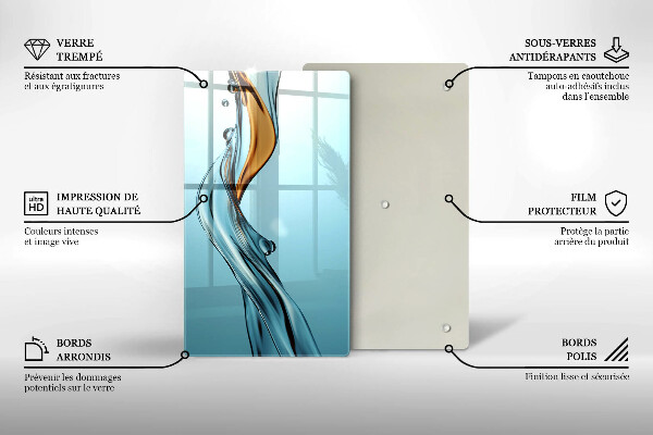 Protection plaque induction Jet d'eau